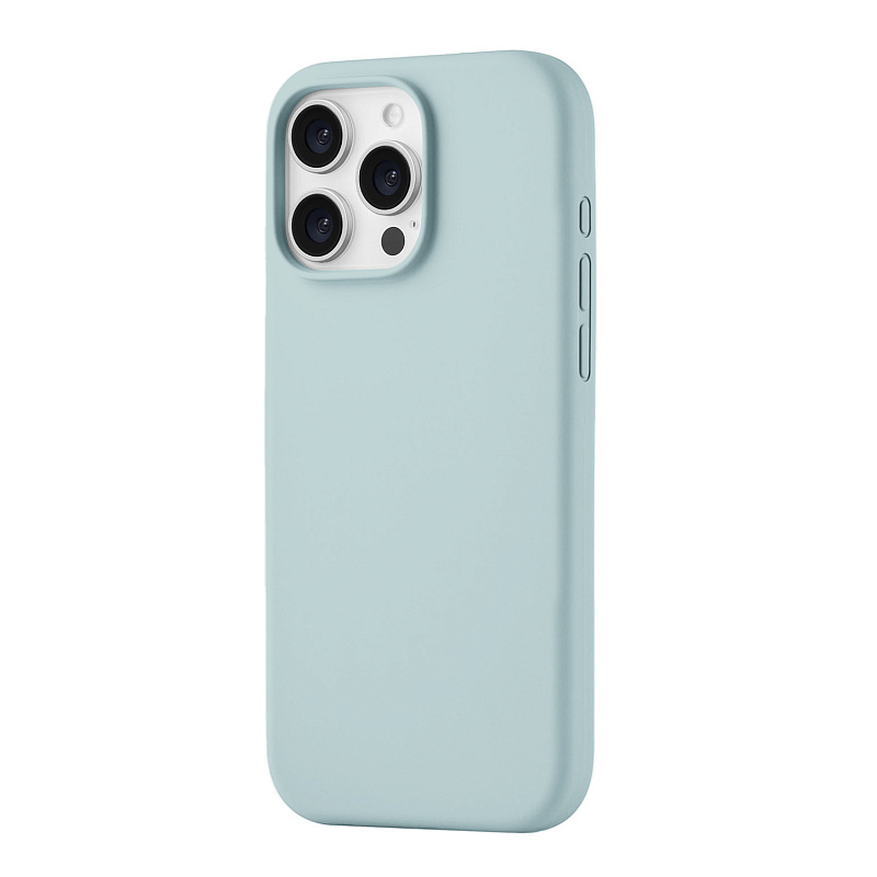 Чехол защитный uBear Touch Mag Case для iPhone 16 Pro Max, холодная мята Чехол защитный uBear Touch Mag Case для iPhone 16 Pro Max, холодная мята