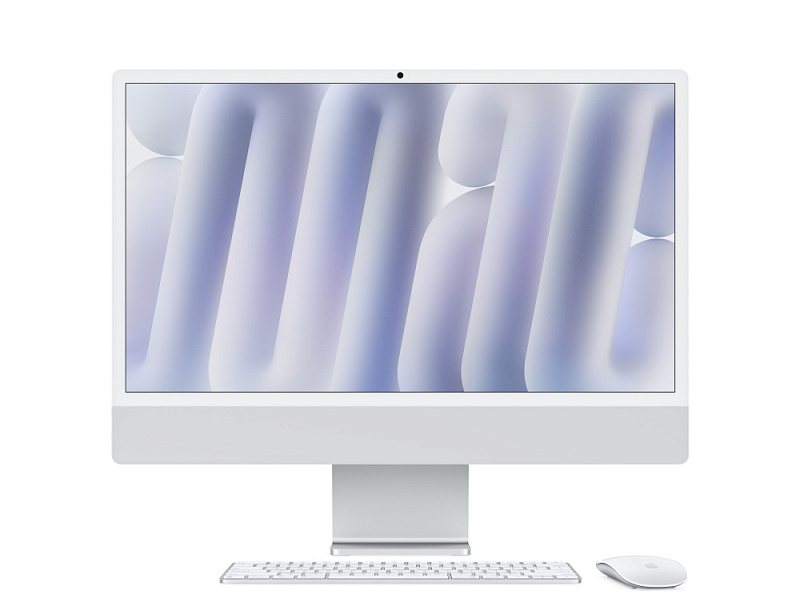 Apple iMac 24" Retina 4,5K, M4 10C / 10C, 32 ГБ, 2 ТБ, Серебристый