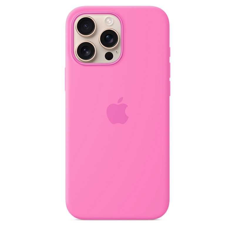 Чехол Apple для iPhone 16 Pro Silicone with MagSafe, пион Чехол Apple для iPhone 16 Pro Silicone with MagSafe, пион