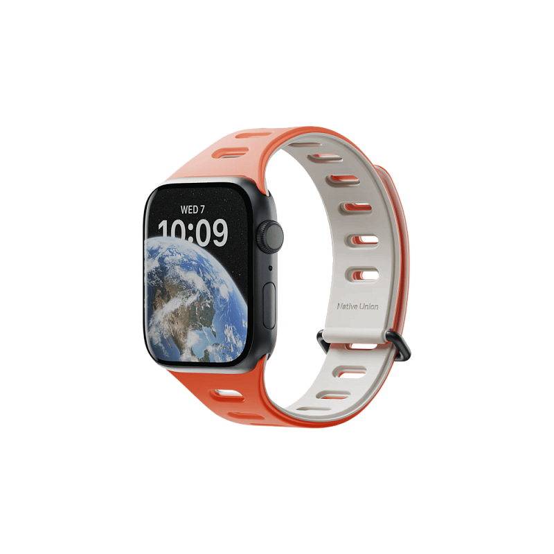 Ремешок Native Union для Apple Watch Magnetic 38/40/41мм, оранжевый/серый