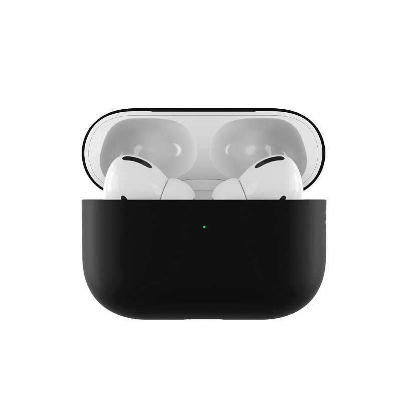 Ультратонкий силиконовый чехол uBear Touch Case AirPods Pro 2 / Pro, чёрный