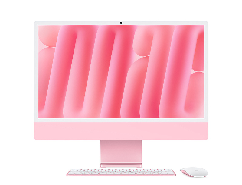 Apple iMac 24" Retina 4,5K, M4 10C / 10C, 16 ГБ, 256 ГБ, Розовый