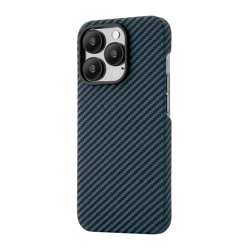 Чехол защитный uBear Supreme Case для iPhone 15 Pro, MagSafe совместимый, синий