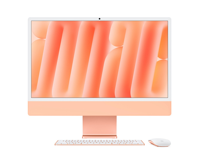 Apple iMac 24" Retina 4,5K, M4 10C / 10C, 32 ГБ, 1 ТБ, Оранжевый